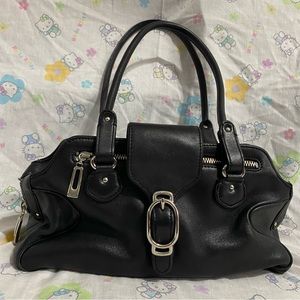 Cole Haan black leather purse